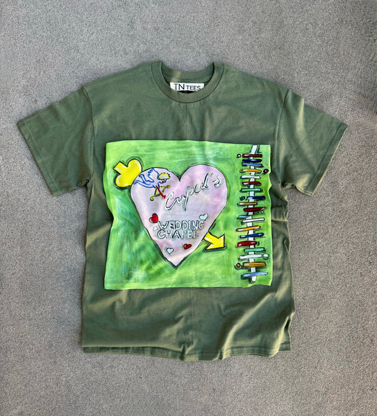 T-Shirt with “The Cupid’s White Chapel”