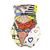 “Pretty in Pink” Strapless Print Swimsuit