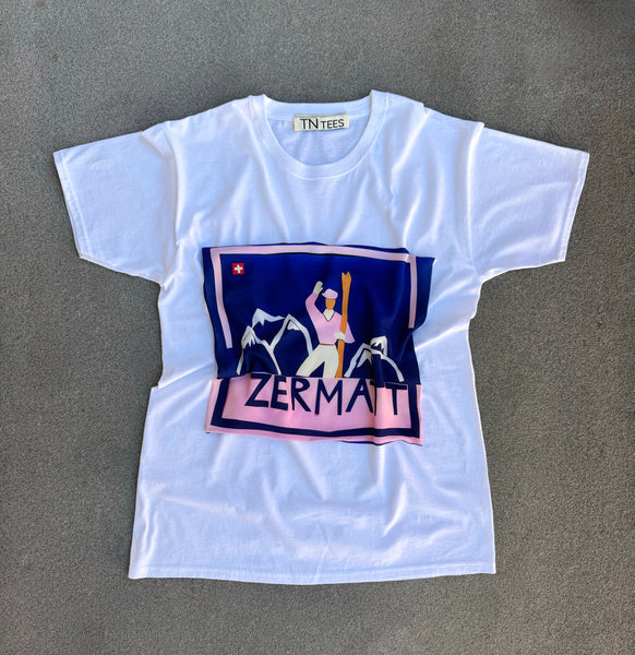 T-Shirt with “Zermatt Poster”