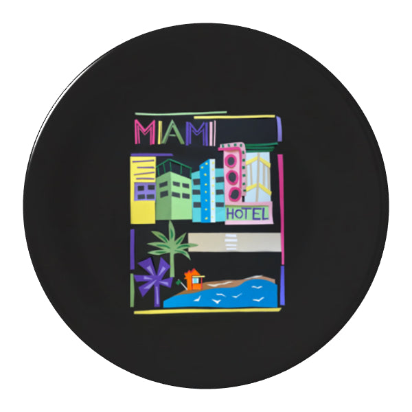 Souvenir Collection Plate Miami