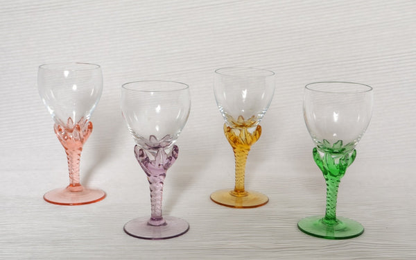 Small Vintage Cocktail Glasses