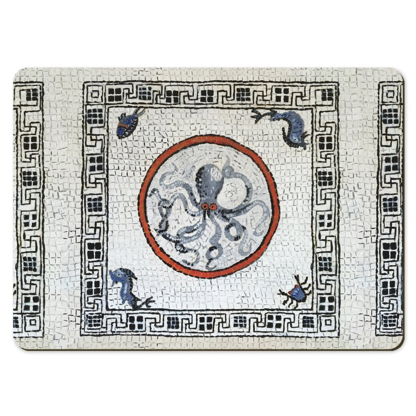 Italian Mosaic Print Placement Mats