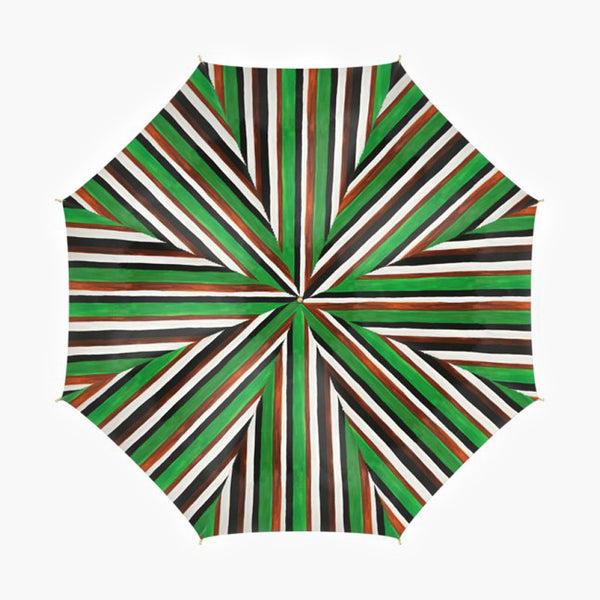 Umbrellas in stripe prints
